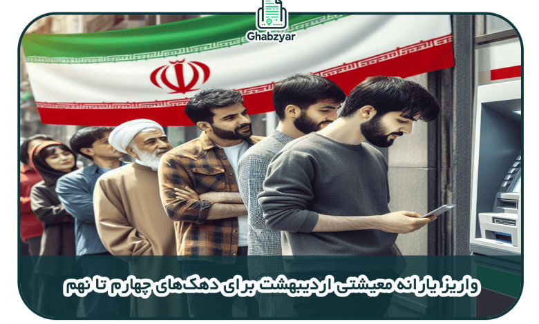 واریز یارانه معیشتی اردیبهشت برای دهک‌های چهارم تا نهم