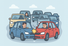 تبعات نگه داشتن خودرو در صحنه تصادف